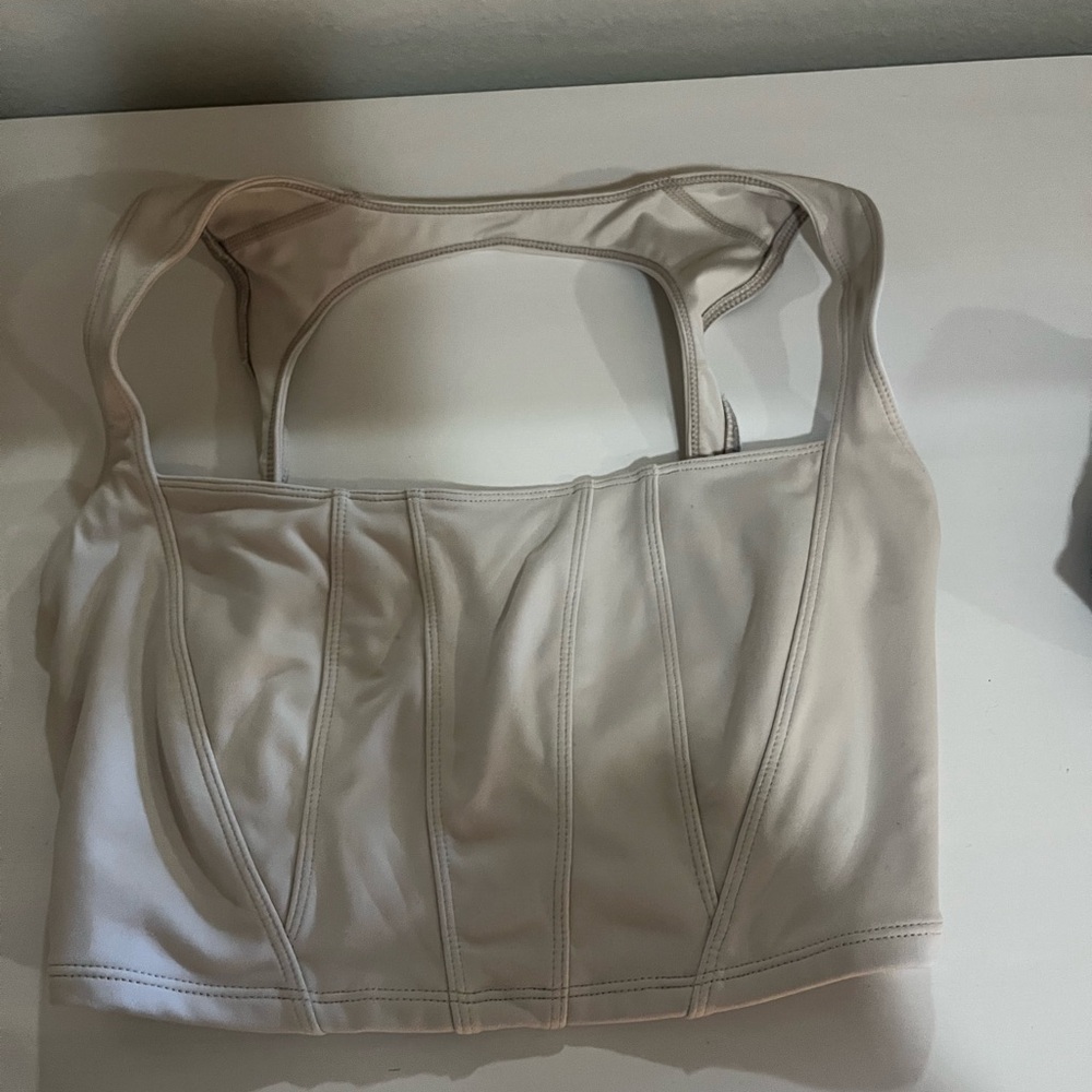 FP Movement by Free People Cream Sports Bra